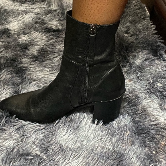 Leather booties - Picture 3 of 4